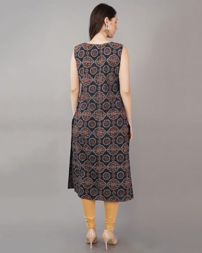 Image of PATLANI Women's Crepe Full Stitched Kurti.