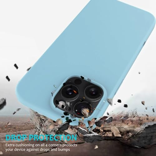 Image of ArmourPro Silicone Back Case for iPhone 16 Pro Max, Soft-Touch Case | Jeansblue