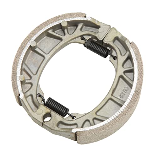 Aramox Trommelbremsbacke Hinten 105mm für GY6 50ccm Roller Moped ATV (Ersatz für 139QMB) - Hinterrad Bremsschuh aus hochfestem Faserstoff