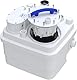 SFA - Ansaugstation für Ladungswasser Sanicubic 1 – zum Ablassen aller Abwässer eines Hauses – Hohe Leistung – sichere Installation & Wartung – 478 x 426 x 393 mm – Made in France