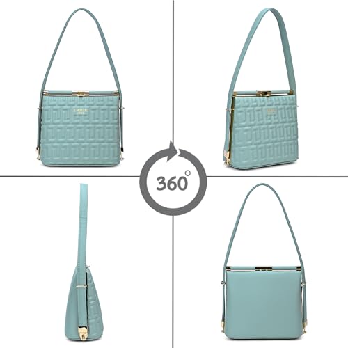 Image of Lavie Luxe Women's Glare25 Frame Satchel Handbag | Satchel Bag For Work | Ladies Purse | Stylish Shoulder Bag | Gift For Women