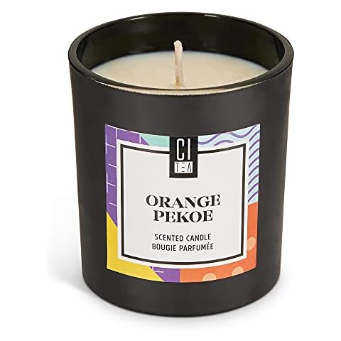 Soy Wax Candle - Scented with Natural Organic Oils - 8 oz - Citea (Orange Pekoe) Cover