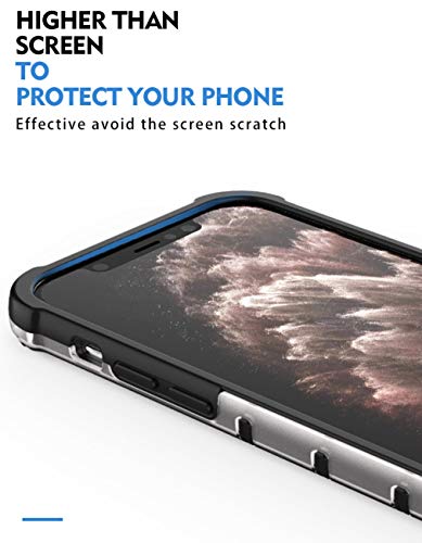 Image of Nik case Honeycomb Series Back Cover for iPhone for iPhone 12 / iPhone 12 Pro (6.1 inch) (Hard|TPU+Plastic|Clear)
