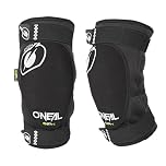 O'NEAL Ginocchiere I BMX Mountain Bike Downhill I Ginocchiera MTB Traspirante e Leggera con Protezione IPX® Contro gli Urti I Materiale Resistente alle Abrasioni | Nero Bianco | Taglia XL