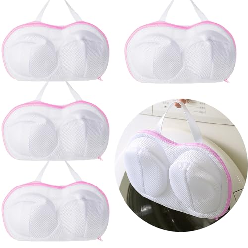4 Pack Large Bra Washer Laundry Bags for Washing Machine