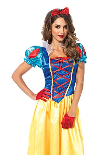 Leg Avenue Classic Snow White mulher, multicolorido, XL (EUR 44-46)