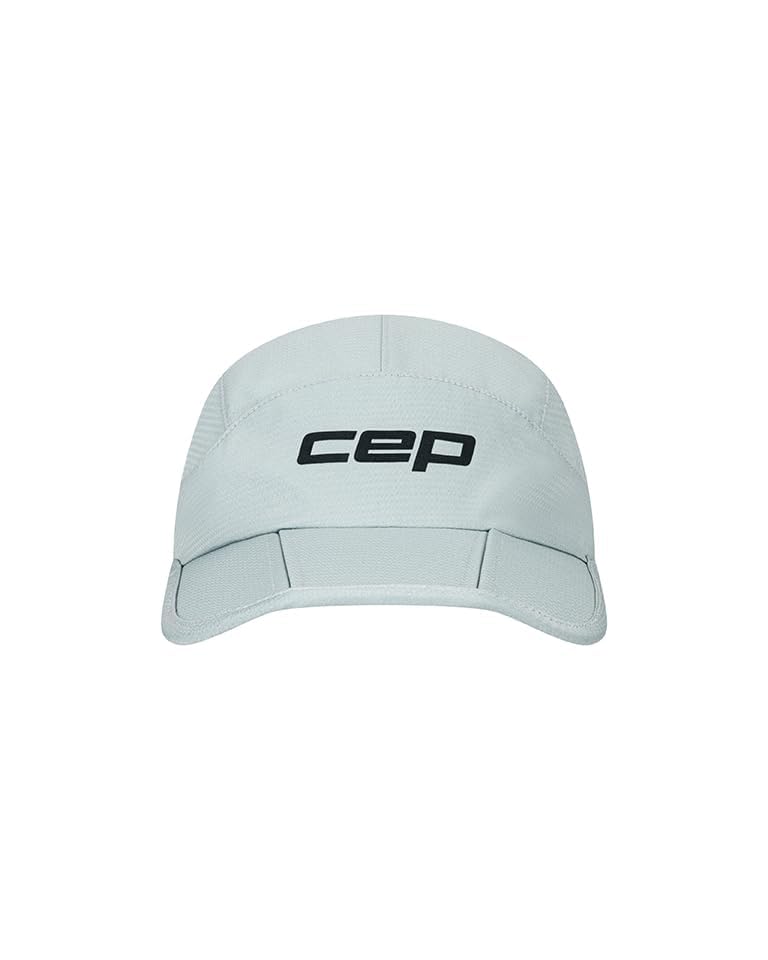 CEP Running Cap Unisex – atmungsaktive Laufmütze mit flexiblem Schirm – leichte Faltbare Sportkappe für Herren & Damen mit UPF 50+ Schutz