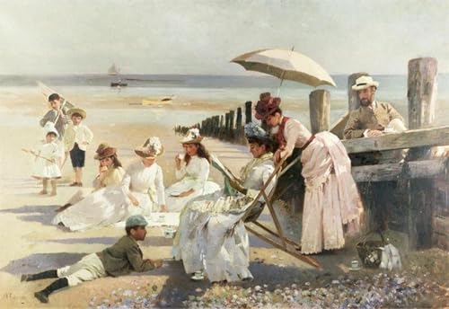 Affiche toile Rives de Bognor Regis pour une decoracion mural de salon elegante 60x90