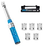 Motorcycle Spoke Torque Wrench Set, Click Torque Wrench 2-10 N.m with Dual-Direction Adjustment and Accurate Torque Calibration for Dirt Bike Maintenance