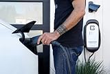 ClipperCreek HCS-40P 32A Level 2 EV Charging Station, 7.7kW, NEMA 14-50 Plug, 25ft Cable, Outdoor/Indoor EV Charger, ETL & Energy Star Certified, Rugged NEMA 4 Enclosure, 3-Year Warranty