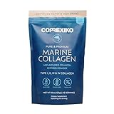 Premium Marine Collagen Peptides (Large Pack,15oz) from Wild Caught Fish Skin (Not Scales), hydrolyzed Protein Powder for Joints & Bones, Skin, Hair, Nails & Digestive Health - Made in Canada