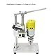 cersalt Tischbohrmaschine, No Noise Mini Bohrbank Mini Chuck 1,5x10mm 40mm Hub Multifunktional mit Inbusschlüssel für Haushalt zur Reparatur für Heimwerker(Europäische Vorschriften)