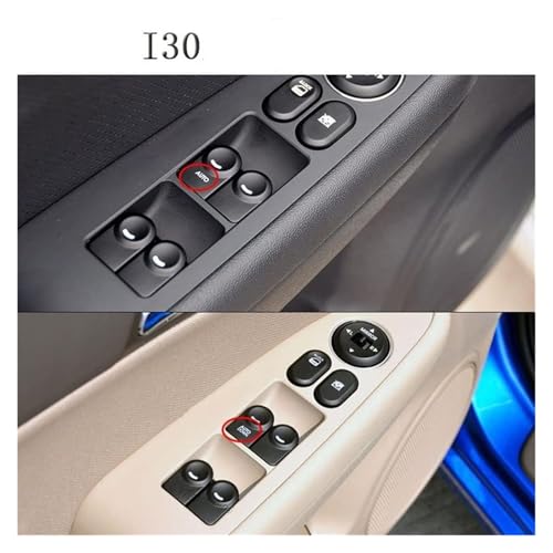 Commande de lève-vitre pour Hyundai i30 de 2008 à 2011 - 5