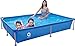 Produktbild AVENLI Aufstellpool, Gartenpool, Planschbecken, Frame-Pool, Schwimmbecken für Familien & Kinder, Schwimmbad, Stabiler Stahlrahmen Pool (blau), 228x160x42