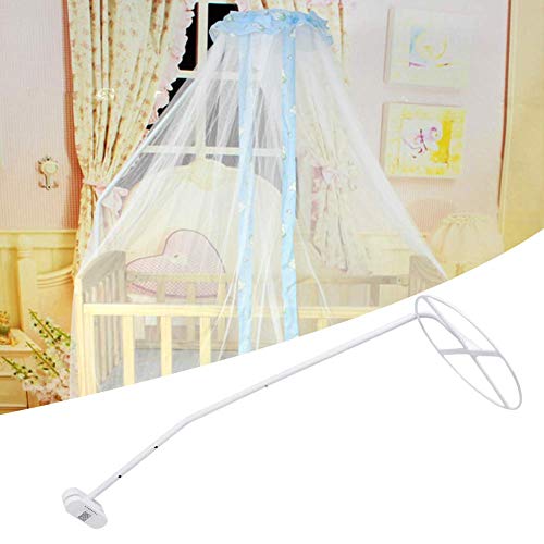 Mosquito Net Stand Holder Set Height Adjustable Clip-On Crib Canopy Holder Rack Mosquito Net Accessories for Various Domed Mosquito Net