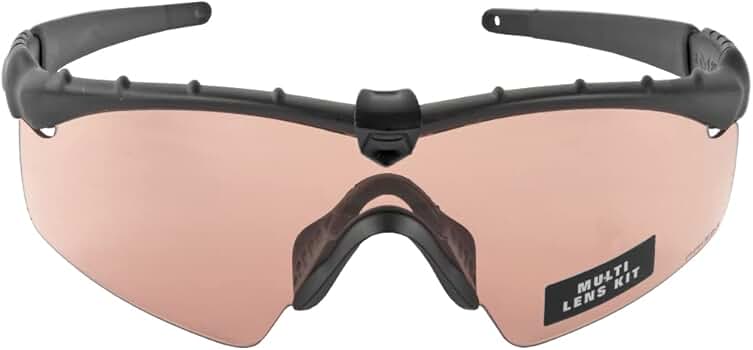 オークリー OAKLEY SI BALLISTIC M FRAME Oakley SI M Frame 2.0 Hybrid Black Frame with Grey Lens