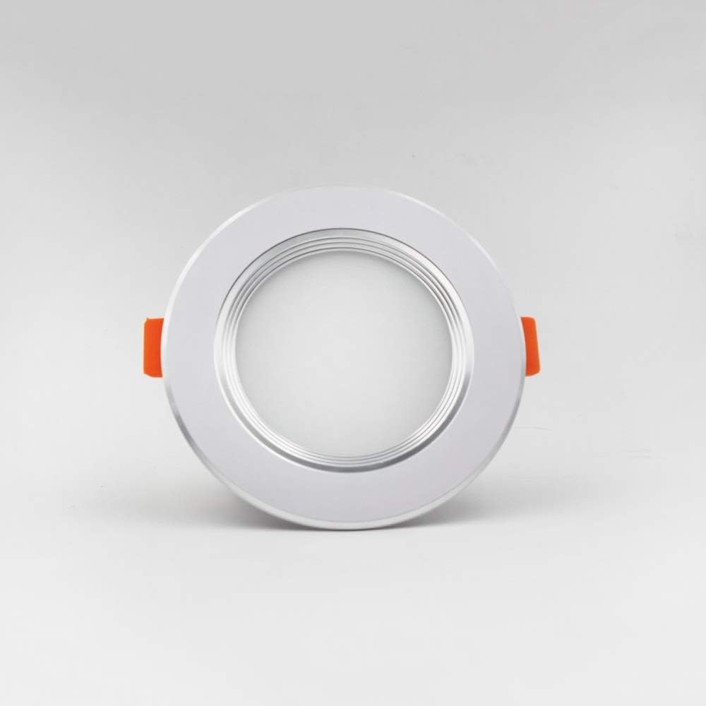 Spotlight，3W/5W Led The Mall Three-Color Dimming Illumination Recessed Downlight Study Living Room Restaurant Ceiling Panel Light Embedded High Ra Spotligh Outdoor Lights/5W