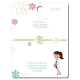 cotigo Pulseras Profesiones Acero Inoxidable, Ideal Regalos para Mujer, Plateado y Dorado (Doctora - Dorado)