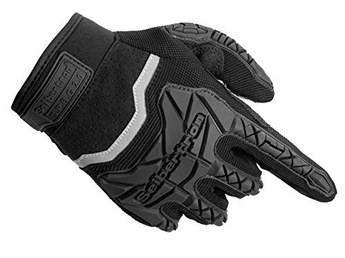 Seibertron S.p.b.g 2.0 Baseball/Softball Batting Super Grip And Protective Gloves Adult Black Xxl #TOP4