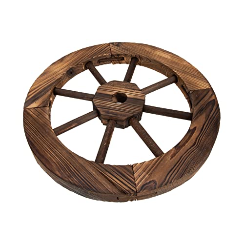 Cabilock Holz Auto Rad Dekoration Steampunk Geschenke Holziges Dekor Japanisches Dekor Rad Wand Dekor Alte Westliche Holzkunst Rustikale Rad Wand...