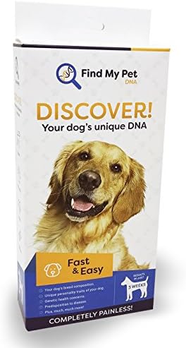 Find My Pet DNA Dog DNA Test - Dog Breed Test kit, DNA Test for Dogs, k9 DNA Test, Your Dogs DNA Matters - 1 DNA Kit for Dogs (2 Pack)