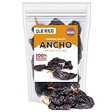 OLÉ RICO - Dried Ancho Chiles, 16 Oz - Premium Dried Chiles, Great for Birria Sauce, Mexican Mole, E