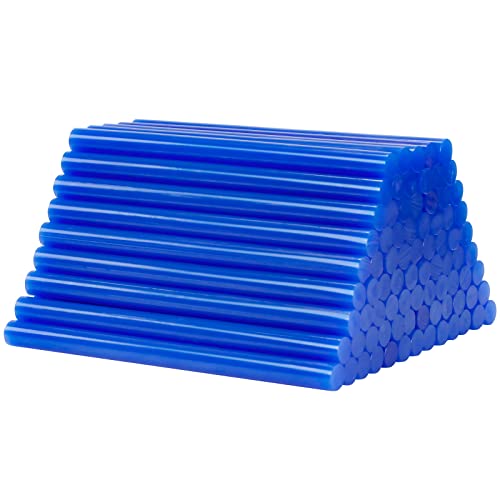 Mini Hot Glue Gun Sticks Blue 4 In. 0.27 In. Dia 82 Pack Colored Hot Glue Sticks Wax Seal Sticks For Kids Adults Diy Art Craft Sealing Repairing Gift Wrapping Festival Decoration #TOP9
