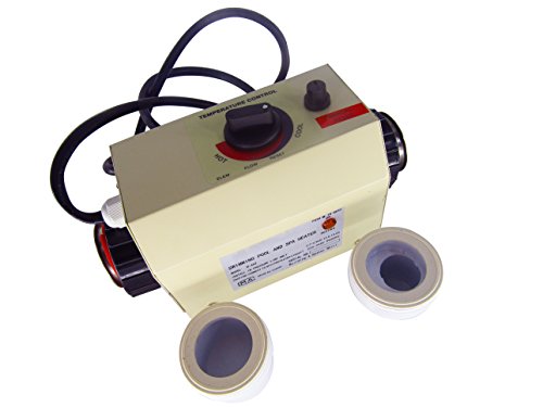 BAOSHISHAN 3KW Pool Heater Electric Water Heating Thermostat Heater Pump for 1.5m³ - 2m³ SPA Bathtub Swimming Pool 220V-240V