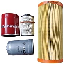Filter Kit for Mahindra Roxor New Model Includes Oil Fuel and Air Filters 0303BC0071N 1001CAA14881N 0313AC0280N F002H26307