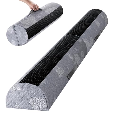 Kohentact Barriere de Securite Enfant Lit 2en1 en Mousse Longue Détachable en 2 Parties Utiliser, Barriere de Lit pour Bébés et Personnes âgées, Facile à Transporter Convient à Tous Les Lits