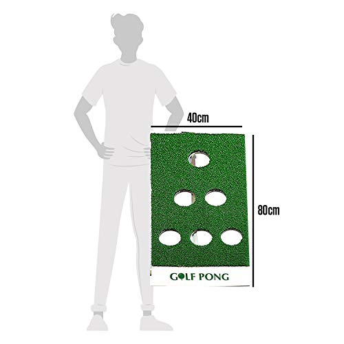 Offizieller Golf Pong | Gesamtpaket Golf Pong | Golf | Aluminium Premium Qualität | 2 Boards | Outdoor | Golfzubehör… – Bild 7