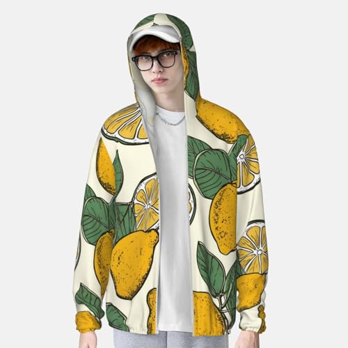Chaqueta con protección solar UPF 50+ manga larga con capucha miniatura 3