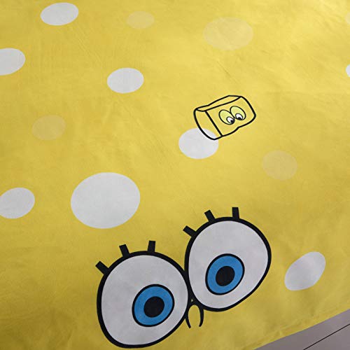 Orihome Queen Duvet Cover Set– 3 Piece Cartoon Big Eyes Baby Bed Sheets For Room Decor– Kids Sheet Set With 1 Quilt Duvet Cover 2 Pillowcases For Birthday Gifts #TOP2