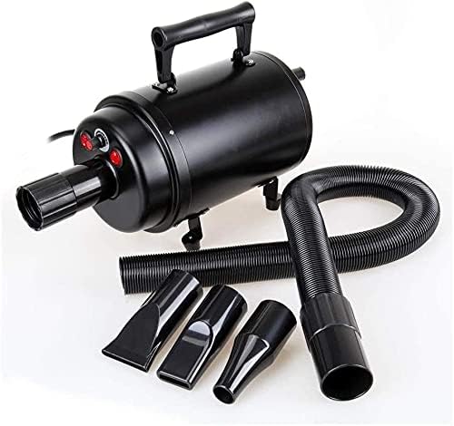 2800W Adjustable Pet Hair Dryer Blower for Dogs Cats 68dB Grooming Heater Blower Dryers