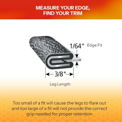 image for TRIM-LOK Edge Trim - Fits 1/64
