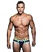 Andrew Christian Men's Fly Tagless Brief, Navy, Medium