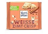 schokoladentafeln mit foto Premiumprodukt Ritter Sport SPORT Weisse Zimt Crisp 100 g