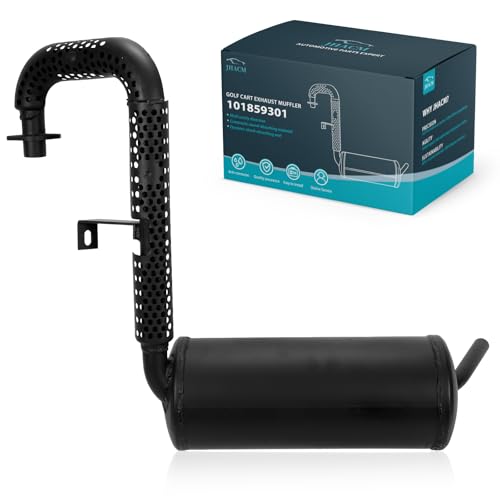 JHACM Golf Cart Exhaust Muffler fits for Club Car DS Gas FE290 Kawasaki Motor 1994-2014 Golf Cart 101859301