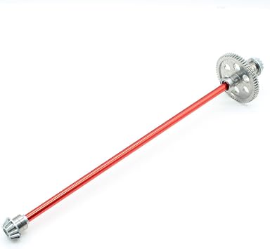 Metal Central Drive Shaft Replacement RC Parts for WLtoys 124008 1/12 4WD RC Car