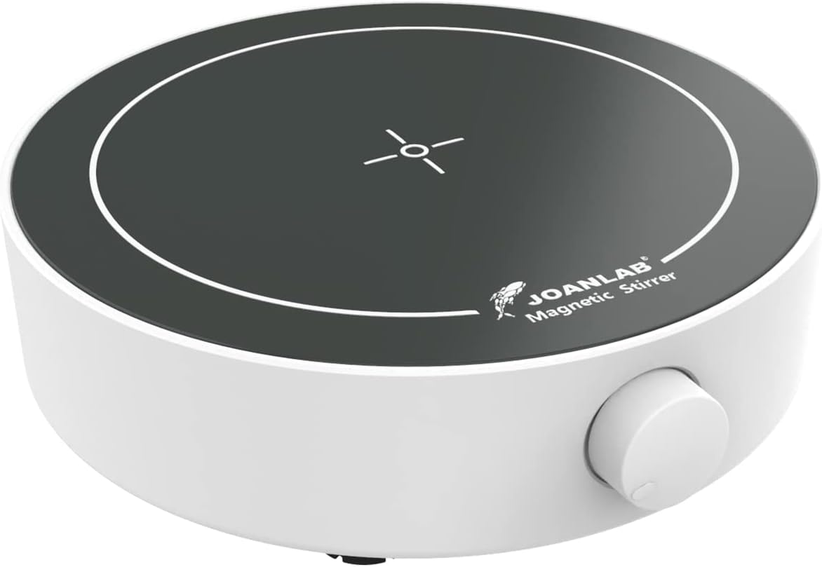 Mini Magnetic Stir Plate Lab Stirrer Mixer with Stirrer Bar, Laboratory Magnetic Stirrer Mixer Plate 3000ml