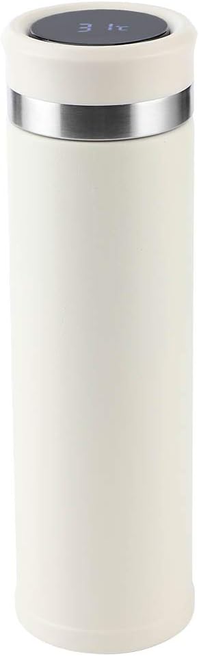 スマートサーモス水筒 マグボトル 温度表示 保温 保冷 断熱 マグ ボトル 断熱カップ コーヒー 水 誕生日プレゼント お茶 直飲み 軽量 2 飲み物 水分補給500mlアイスドリンク 牛乳