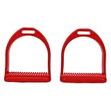 Conception de taille universelle : ces étriers ont une ouverture de taille standard qui s'adapte facilement aux sangles ou sangles de selle de largeur régulière, ce qui facilite l'installation et le retrait.