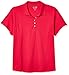 Riders by Lee Indigo Women's Morgan Short-Sleeve Polo Shirt, Raspberry, XL