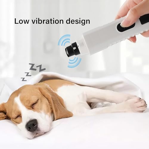 Broyeur à ongles double LED animaux évite les blessures de coupe - 5