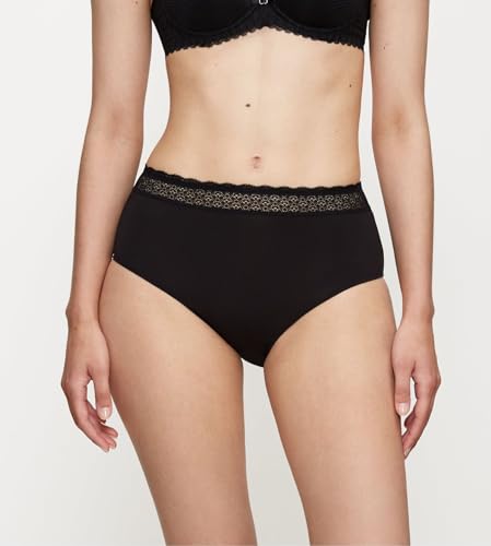 Triumph Feel Of Modal Midi 2P, Slip Donna, Nero, Xs (Pacco Da 2) - 2