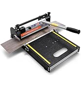 NLBFOU 13" Pro Vinyl Floor Cutter for LVP, LVT, SPC, PVC,VCT, WPC and Rigid Core Vinyl Plank Floo...