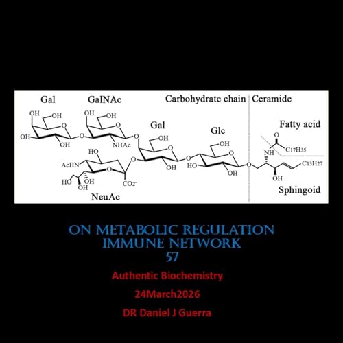 On Metabolic RegulationImmune Network57.Authentic Biochemistry 24March2026 DR Daniel J Guerra Podcast By  cover art