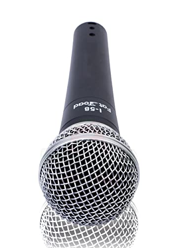Fat Toad Vocal Handheld Microphones & Clips (3 Pack) Cardioid Dynamic, Wired Instrument Mic | Singing Microphone For Live Streaming, Music Stage Performances & Studio Recording Or Pa Dj Karaoke #TOP1