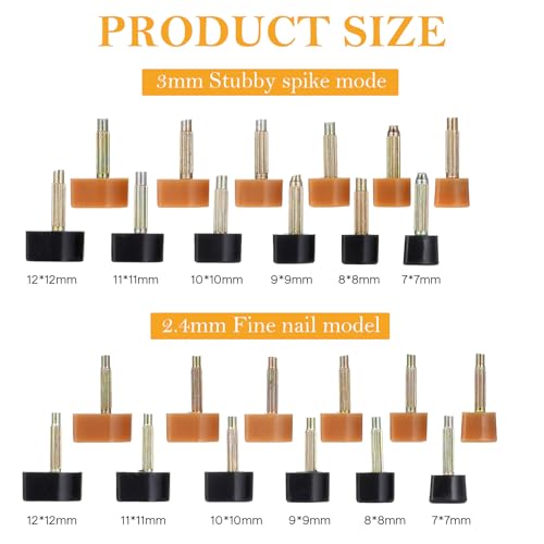 Image of 24 Pairs Heel Caps for High Heels High Heel Tips Replacement High Heel Caps Protectors Heels Tips 7 /8 /9 /10 /11 /12mm Heel Cap Cover Shoe Replacement Dowels Shoe Heel Repair(Black Apricot)