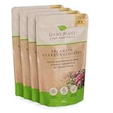 LUCKY PLANT Pflanzenstärkung 200g Pulver | Stärkeres Pflanzenwachstum & längere Blütezeit | Zimmerpflanzen, Sträucher, Rasen, Obst, Gemüse | Unbedenklich für Tier & Natur | Dünger-Alternative (4)